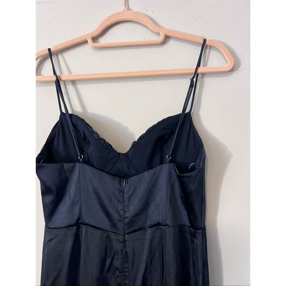 NWT Selfie Leslie Ink Blue Navy Blue Dress - Picture 6 of 7